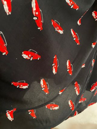 Camisa larga de zara