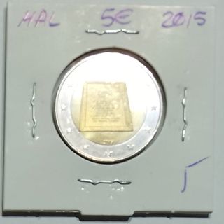 Moneda 2€ Malta 2015 República