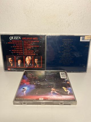 Lotto 3 CD Queen Live Magic - Greatest Hits I e II