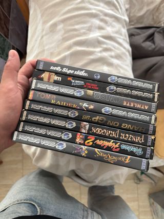 Lote Juegos Sega Saturn