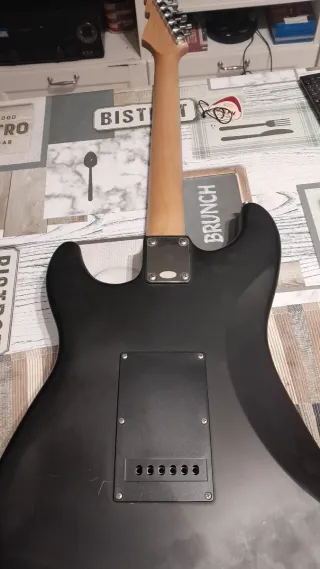 Chitarra elettrica con custodia