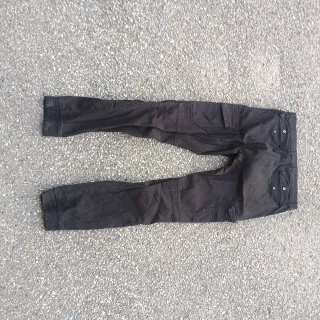 Jeans Cargo Uomo Neri Taglia M