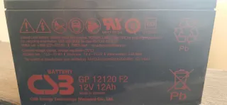 Batería 12V 12Ah Pb. Dispongo de 20.