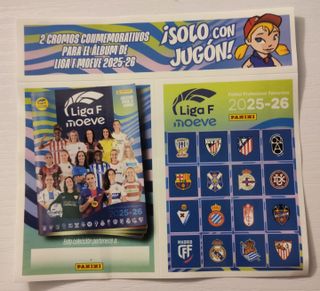 Cromo conmemorativo Liga F 2025-2026