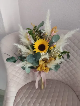 Ramo novia preservado