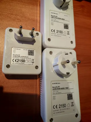 3 Adaptadores Devolo Powerline 500 Mbps