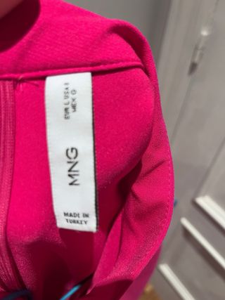 Vestido de ceremonia rosa