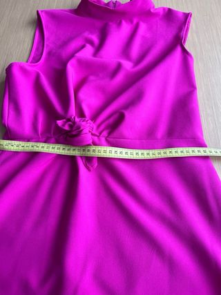 Vestido de ceremonia rosa