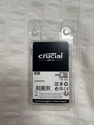 Crucial 8GB DDR4-3200 SODIMM