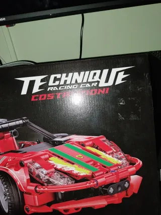 Costruzioni Macchina Supercar Rossa