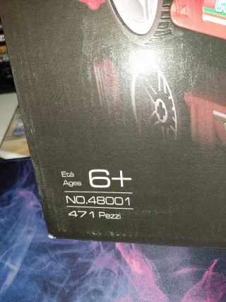 Costruzioni Macchina Supercar Rossa