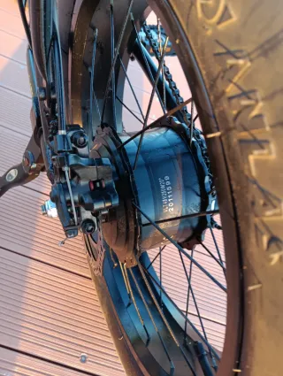 Bicicleta eléctrica Volta, plegable Fatbike VTA