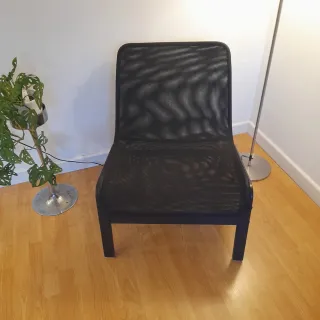Butaca Ikea negra
