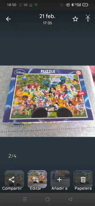 Puzzle Disney 1000 piezas