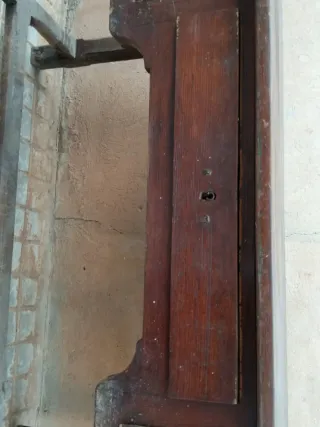 Mesa de despacho rústica de mobila