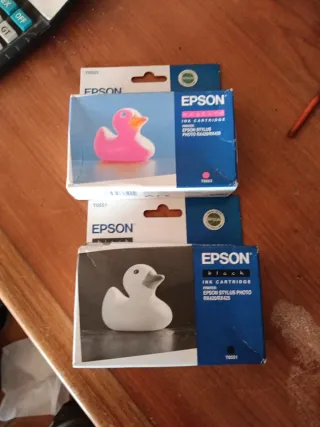 2 cartuchos de tinta Epson