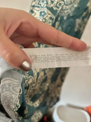 Vestido corto Zara Talla S