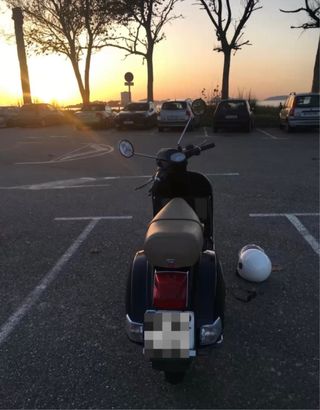 Vespa Px 125 Clásica Negra