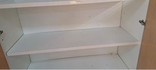 Armario bajo madera 2 puertas