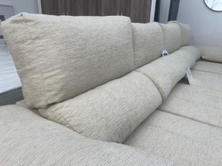 Sofá Cama Chaise Longue Rinconera Beige 345cm