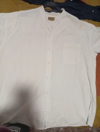 Camisa frama,z Blanca Talla 4XL