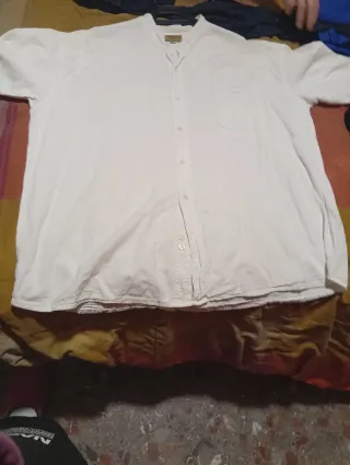 Camisa frama,z Blanca Talla 4XL