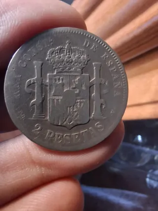 2 ptas 1894 Alfonso XIII