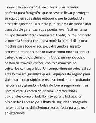 Mochila Vanguard Sedona 41BL