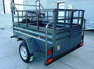 NUEVO: Remolque 750 kf 200x130x52 + barandillas