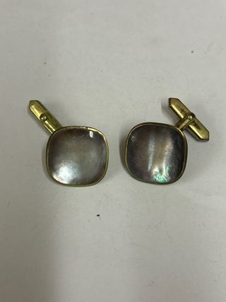 Gemelli Vintage Madreperla Oro