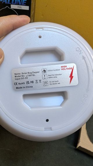 Lámpara Antimosquitos Solar PALONE LED