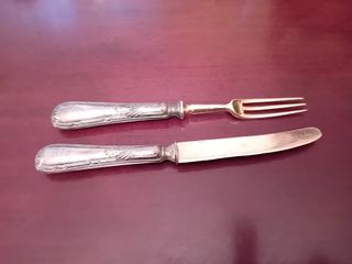 Cubiertos de Postre Vintage