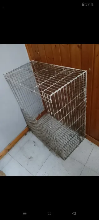 jaula grande para conejos