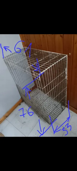 jaula grande para conejos