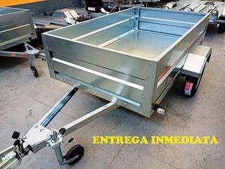 NUEVO: Remolque galvanizado 220x130x45cm