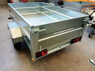 NUEVO: Remolque galvanizado 220x130x45cm