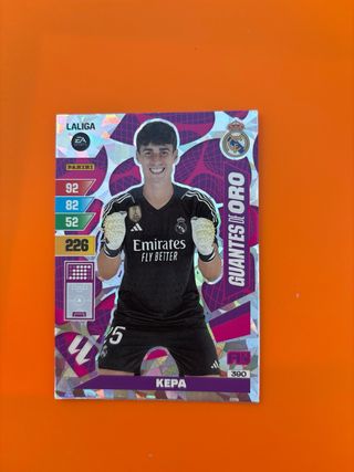 Cromos LaLiga 23-24:kepa, Rodryro y vinicius
