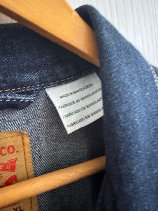 Cazadora Vaquera Levi's Talla XL