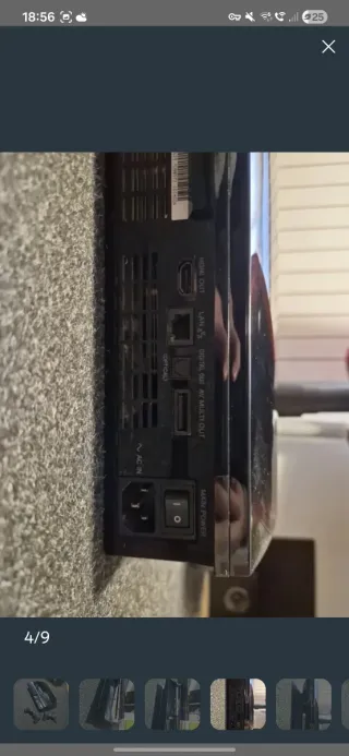 PS3 Retrocompatible 60GB Sony Negra