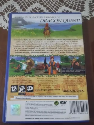 Juego PlayStation 2 dragón quest