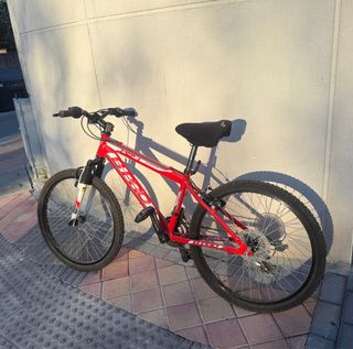Bicicleta de Montaña Roja