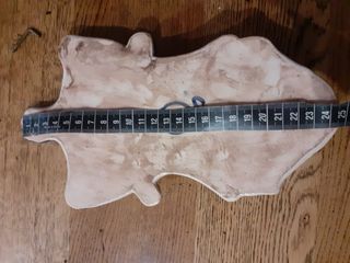 Benditera de cerámica decorada