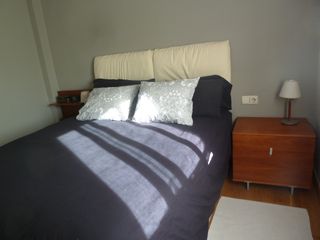 Cabezal + Mesita + Estantería Ébano Cama 150