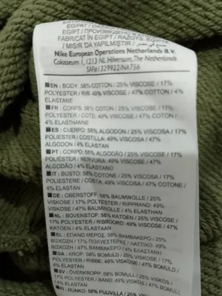 Felpa Nike Air Verde