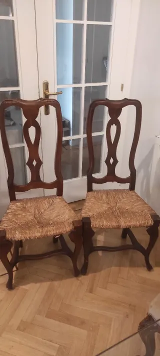 8 Sillas Comedor Madera