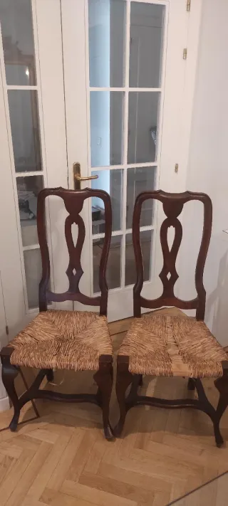 8 Sillas Comedor Madera