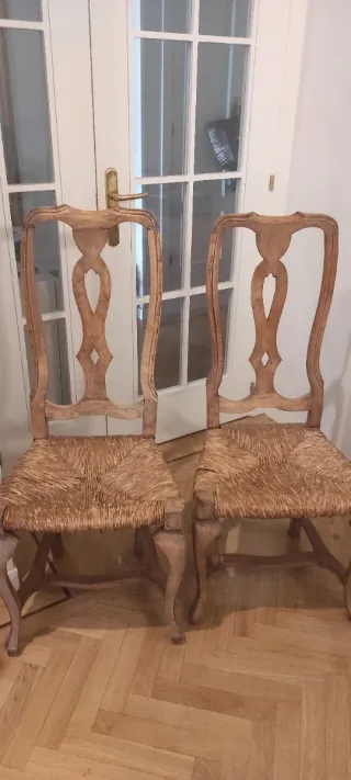 8 Sillas Comedor Madera