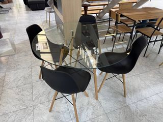 Comedor Estilo Nórdico Barcelona - Cristal Nuevo.