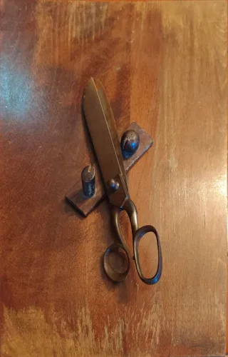 Tijeras de sastrería antiguas