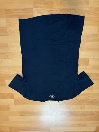 Camiseta negra Under Armour logo grande – Talla M